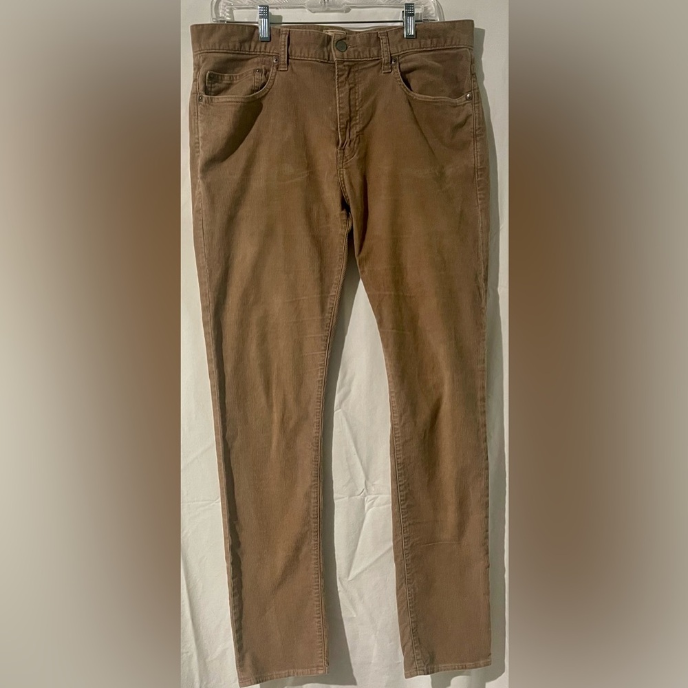 J. Crew Men's Brown Corduroy Pants